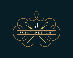 Needle Thread Garment Tailor  logo design