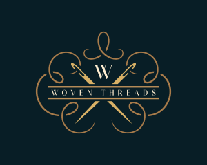 Needle Thread Garment Tailor  logo design