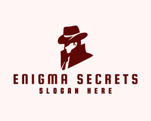 Detective Mafia Mobster logo design