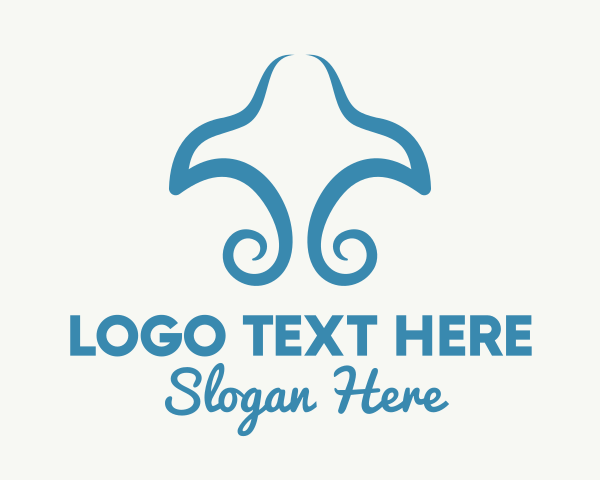 Stingray logo example 3