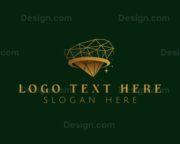 Diamond Luxury Jewelry Logo