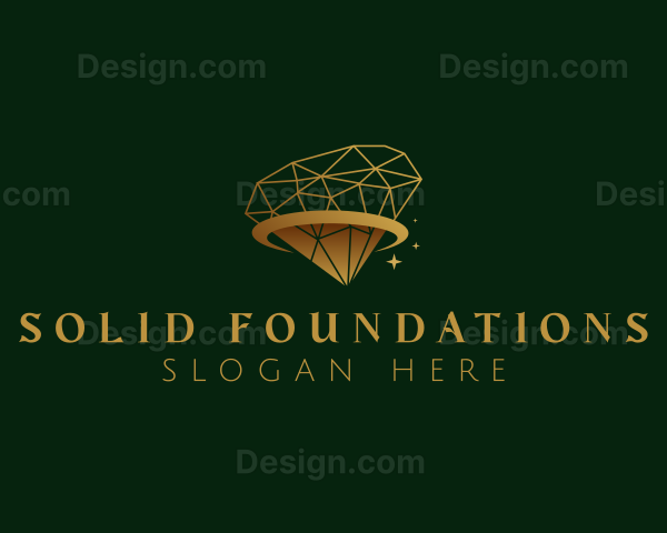 Diamond Luxury Jewelry Logo