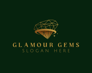 Diamond Luxury Jewelry logo design