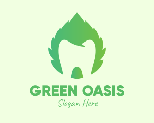 Green Mint Dental logo design