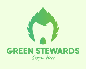 Green Mint Dental logo design