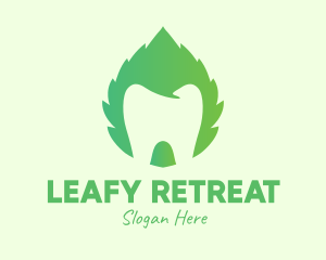 Green Mint Dental logo design