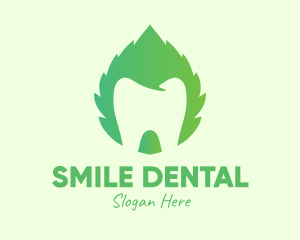 Green Mint Dental logo design