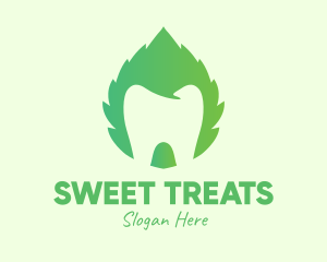 Green Mint Dental logo design