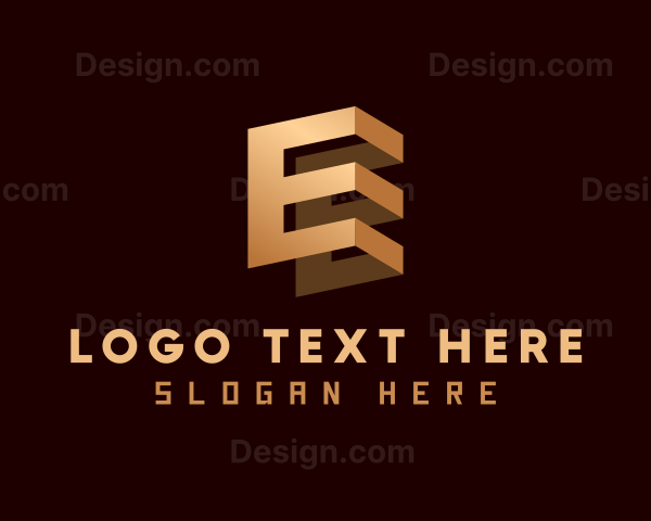 Premium Business Agency Letter E Logo