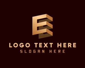 Premium Business Agency Letter E logo