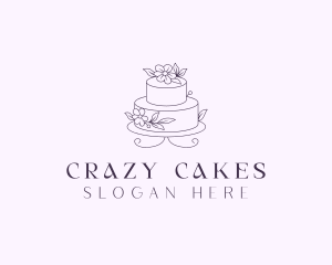 Wedding Cake Baker logo design