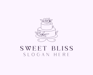 Wedding Cake Baker logo design