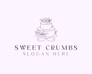 Wedding Cake Baker logo design