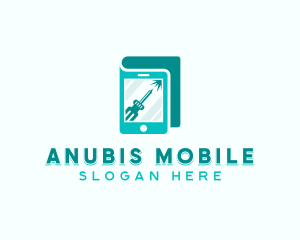 Technician Mobile Repair logo design