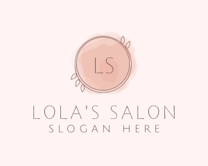 Watercolor Beauty Salon logo design