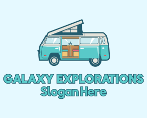 Camper Van Vehicle logo design