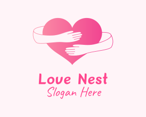 Dating Love Heart logo design