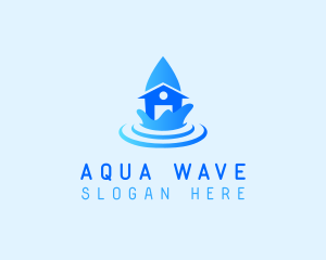 Drop Water House logo design