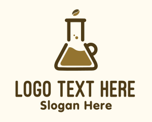 Lab Flask Coffee logo