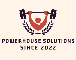Gym Instructor Barbell logo