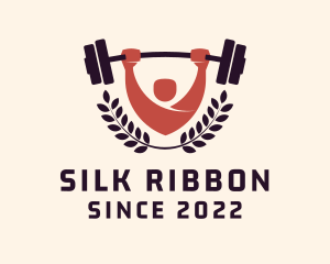 Gym Instructor Barbell logo design