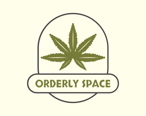 Cannabis Ganja Farm logo design