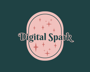 Sparkly Fashion Beauty logo design