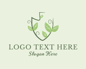 Gardening Shovel Plant logo