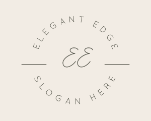 Elegant Beauty Boutique logo design