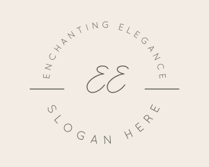 Elegant Beauty Boutique logo design