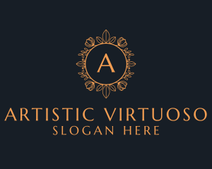 Luxury Flower Beauty logo design