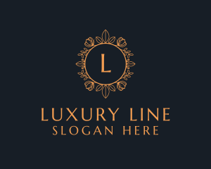 Luxury Flower Beauty logo design