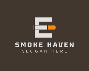 Cigarette Company Letter E logo