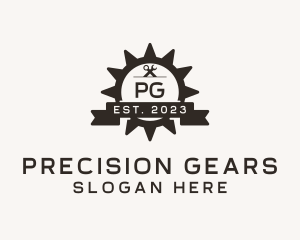 Mechanic Gear Cog logo design