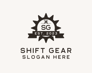 Mechanic Gear Cog logo design