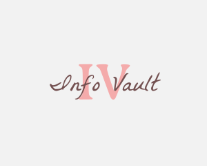 Feminine Script Writing logo design