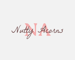 Feminine Script Writing logo design