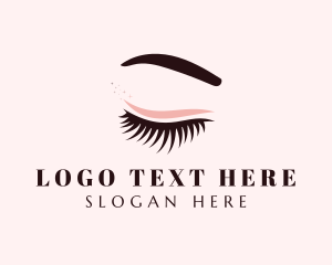 Eyelash Eyebrow Makeup logo