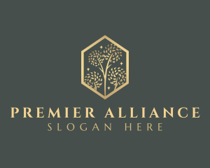 Premium Tree Orchard logo design