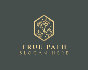 Premium Tree Orchard logo design