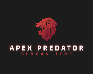Lion Wild Predator  logo