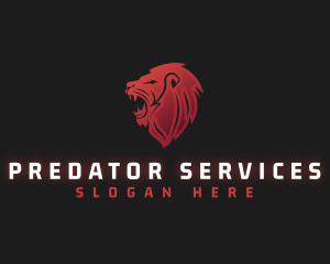 Lion Wild Predator  logo