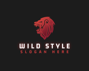 Lion Wild Predator  logo design