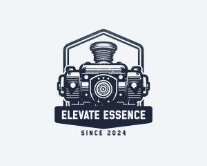 Engine Automotive Mechanic logo