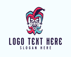 Clown Carnival Joker logo