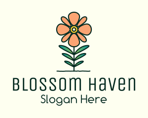 Daisy Plant Flower logo