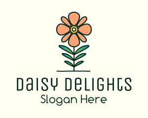 Daisy Plant Flower logo