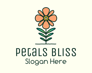 Daisy Plant Flower logo