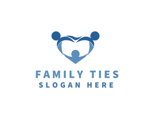 Family Parenting Children logo design