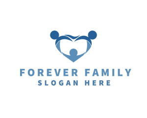 Family Parenting Children logo design